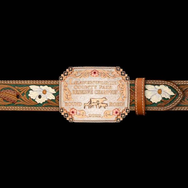 River Birch Leather Belt 